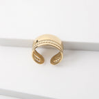 C-Shaped Stainless Steel Ring, Suitable for Men And Women