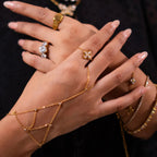 Selene Diamond Hand Chain