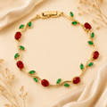 Elegant Tulip Flower Bracelet