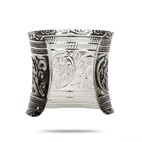 intricate embossed and floral patterns